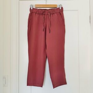 Lululemon cropped straight leg pants Size 4